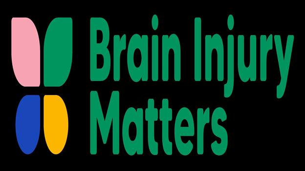 coloured four leaf with words Brain Injury Matters